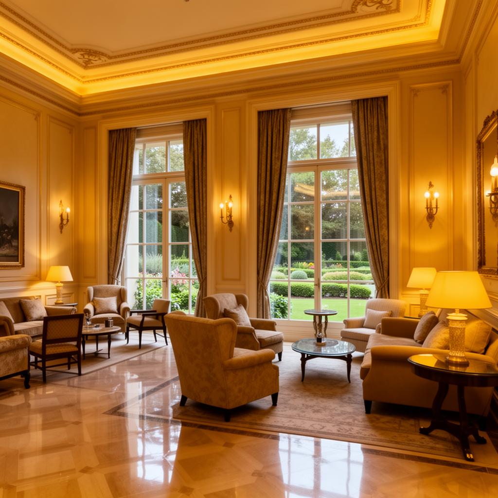 Sala elegante do Residencial Sênior Unividas